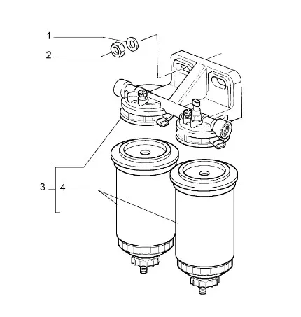 4844359 - фильтр топливный